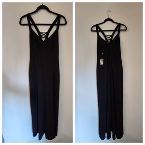 Forever21 -corset back maxi dress
